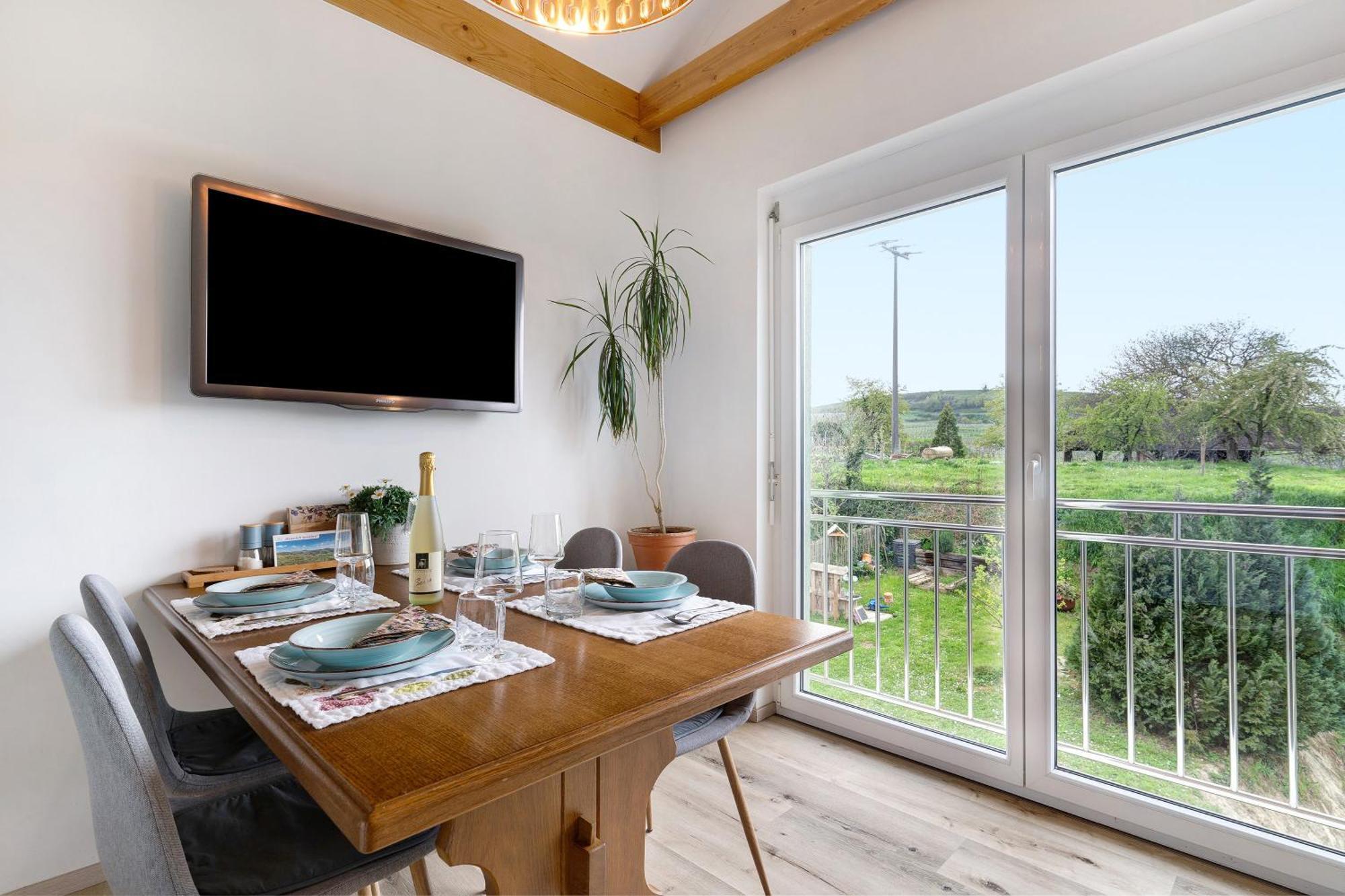 Ferienwohnung In Der Weinig Засбах ам Кайзерщул Екстериор снимка